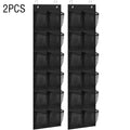 12 Pockets Over the Door Shoe Organizer Large Mesh Pockets with 2