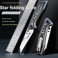 Multi-functional Folding Knife Outdoor Adventure Stainless steel Cutting Knife Pocket Knife Camping Knife High Hardness Small Kn