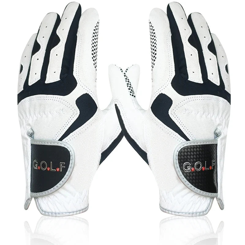 GVOVLVF Men's Golf Glove One Pc Options Improved Grip System Cool Comfortable Left Right Hand NEW