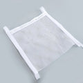 Reusable Sneaker Dryer & Washer Bag, Honeycomb Mesh with Zipper & Strap, Elastic Adjuster for Most Dryer Doors, Easy To Install