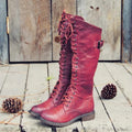 Women Knee High Boots Autumn Winter Lace Up Flat Shoes Sexy PU Leather Shoes Retro Buckle Women Shoes Fashion Black Knight Boots