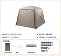 Portable all-round camping tent, silver-coated sunscreen + high-density mosquito-proof net, a must for camping and picnicking