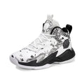 Fashion Basketball Shoes for Kids High-top Sneakers Children Casual Sports Shoes Ankle-protected Anti-slippery Gym Trainers Boys