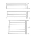 Portable Retractable Pet Dog Gate Protection Adjustable Fence Baby Barrier Stair Gate for Patio Lawn Garden Stairways Doorway