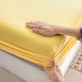 100% Cotton Fitted Bed Sheet with 360 Elastic Band Bedsheet Bedspread