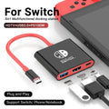 3 in 1 USB C Docking Station 4K HDMI GAME HUB Adapter 100W PD USB 3.0 Hub for Switch, MacBook & Phones