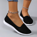 Spring new women's sports shoes, fashionable, breathable, lightweight, non-slip, wear-resistant, casual sports shoes, flat shoes