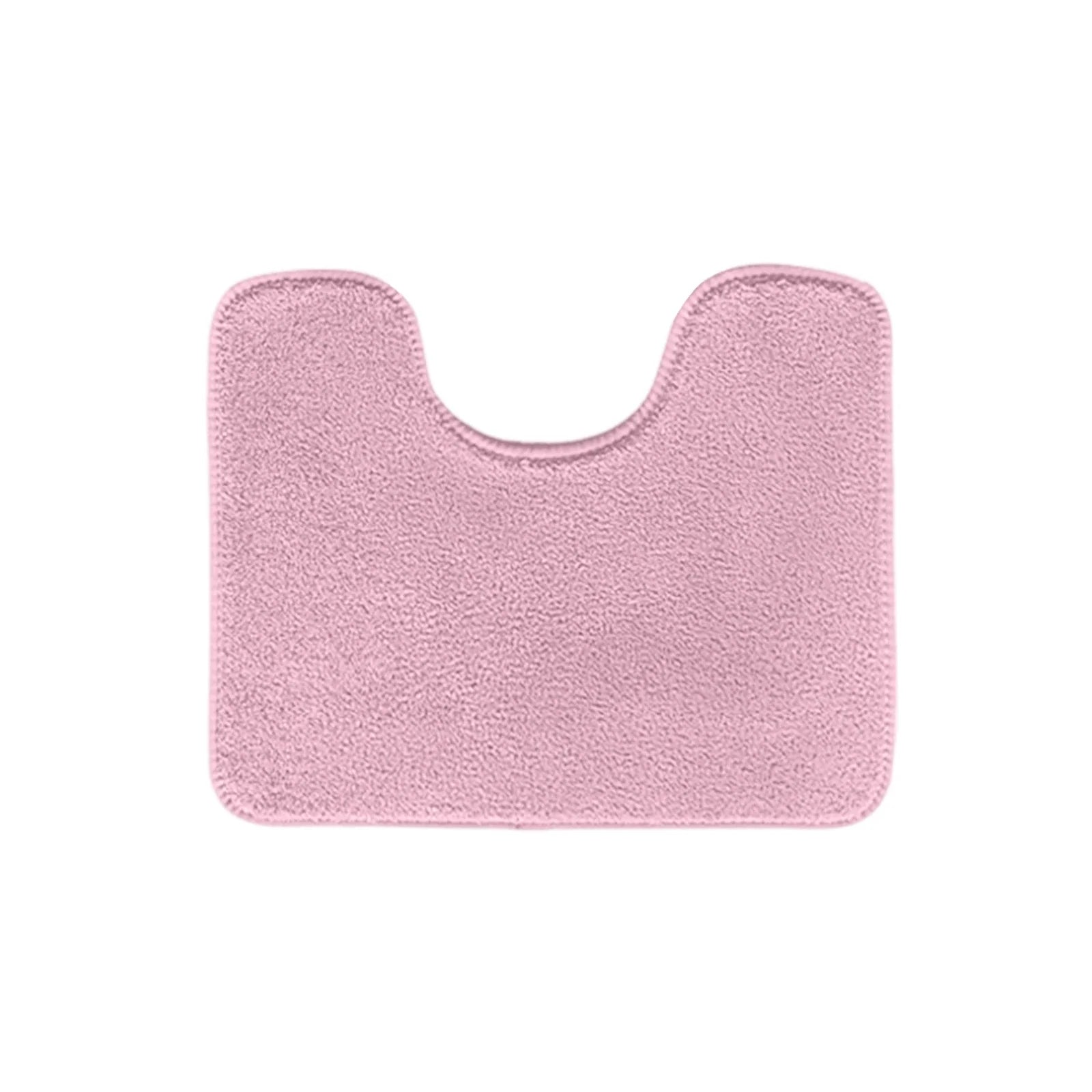 U-Shaped Toilet Mat Bathroom Mat Bathroom Carpet Bathroom Carpet Memory Foam Bath Mat Anti-Skid Super Absorbent
