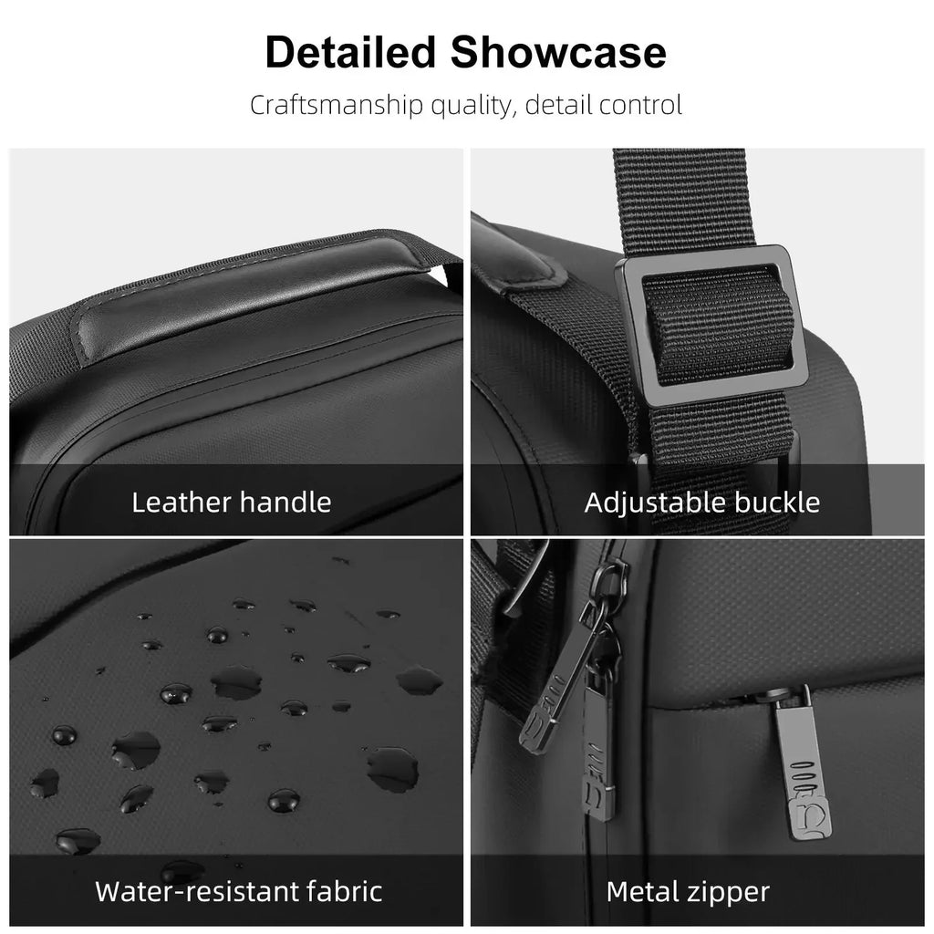 Drone Storage Bag Photography Camera Crossbody Shoulder Bag Waterproof PU Fabric For DJI Mini Series / Osmo Pocket Series