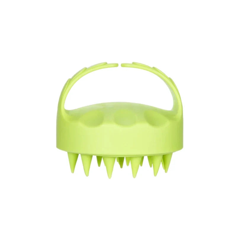 Silicone Shampoo Head Scalp Massage Brush Soft Skin Friendly Hair Washing Massager Comb SPA Beauty Hair Care Tool for Salon