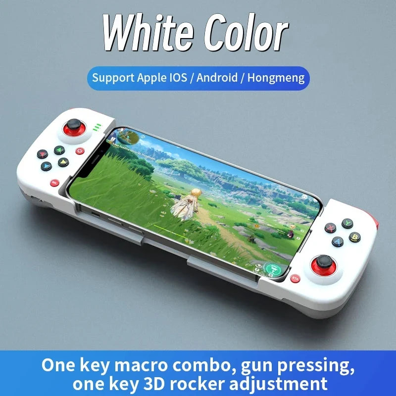 Wireless BT 5.0 Stretchable Game Controller For Mobile Phone Android IOS Gamepad Joystick Retractable Gamepads Switch PC Steam