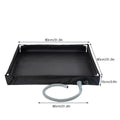 Camping Shower Tent Floor Base Outdoor Tent Shower Tray Folding Shower Pan Pets Shower Basin Base For Camping Travel Awning