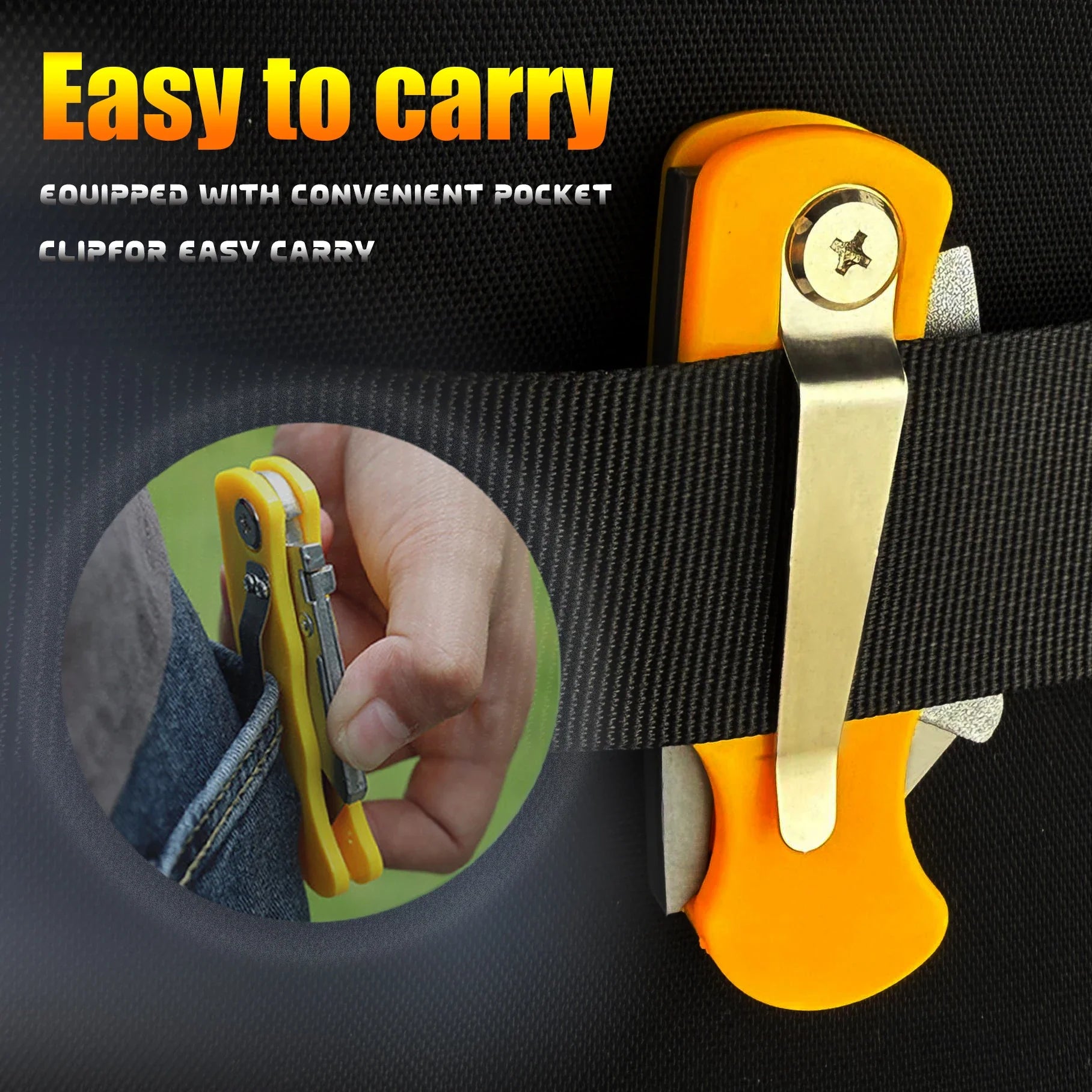 Folding Art Knife - 10 blades, box opener, office supplies, wallpaper knife, multi-functional folding knife，Utility knife