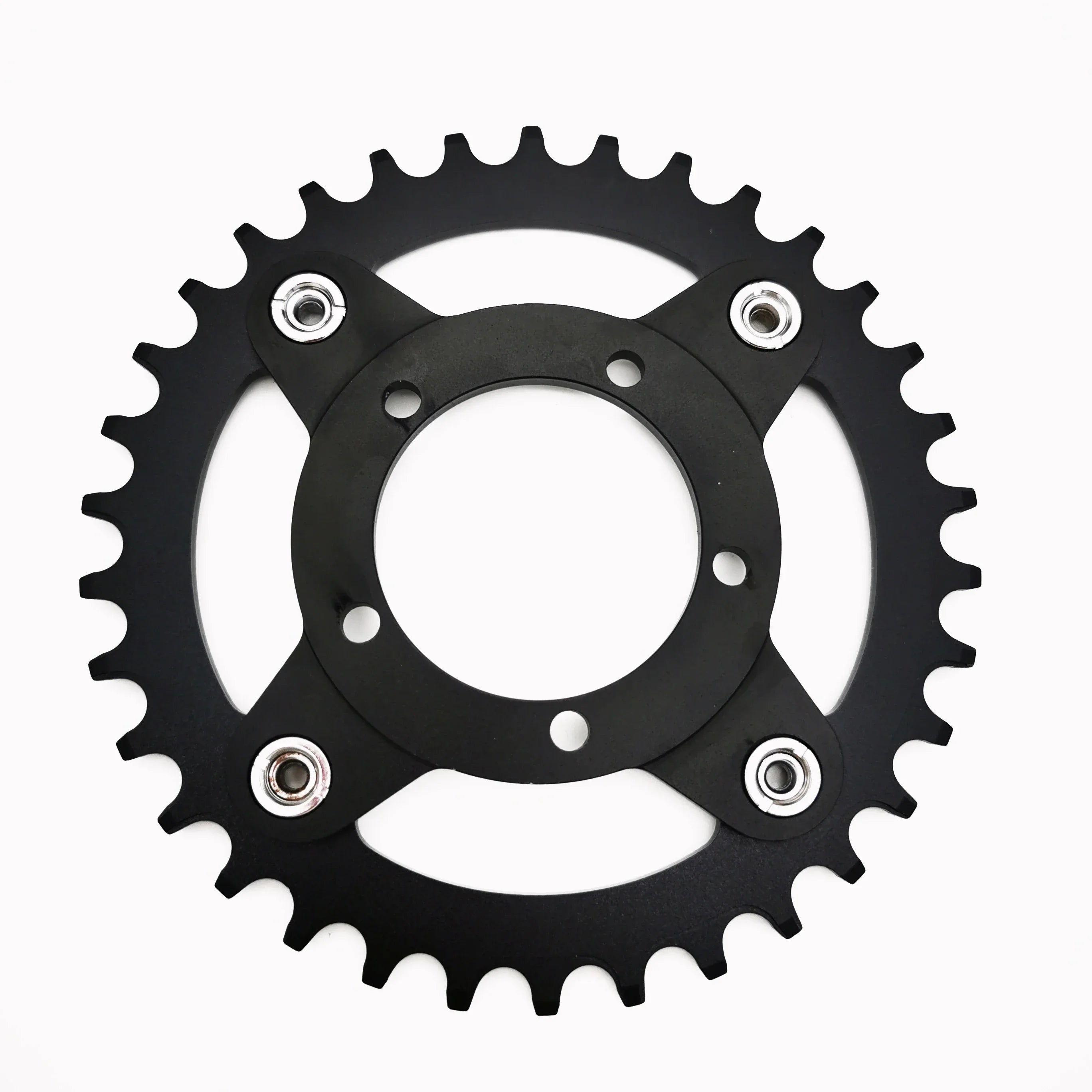 ALLTOO Bike Part Bicycle Crankset Bafang 104BCD Motor Aluminum Alloy Chainring Mid Drive Adapter For Electric E-bike 32T-52T