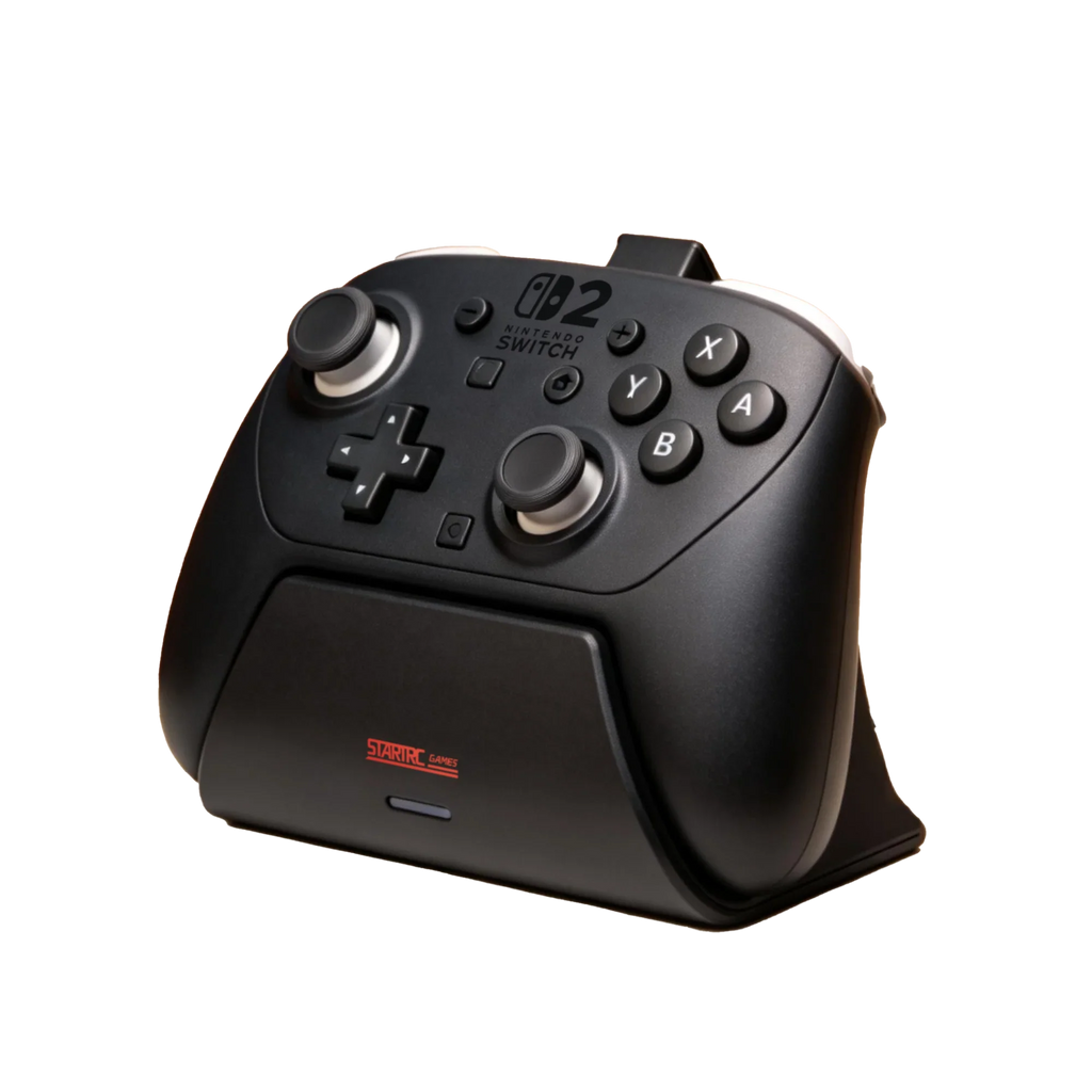 Charging Dock Station For Switch2 Pro Game Controller Fast Charger With Led Indicator Light For Nintendeo Switch 2 Accessory