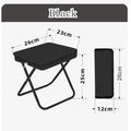 Summer days call for outdoor fun! Use this compact folding stool for family camping, backyard parties, hiking and fishing trips.