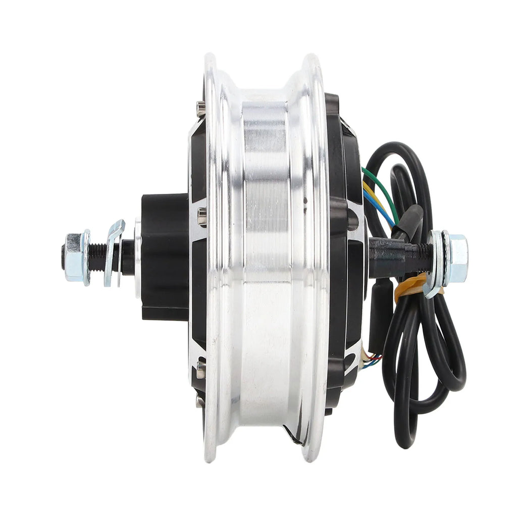 10 Inch Electric Scooter 48V 1000W Drive Wheel Hub New Motor 48V 1000W Electric Folding Bike Brushless Disc Brake Hub Motor