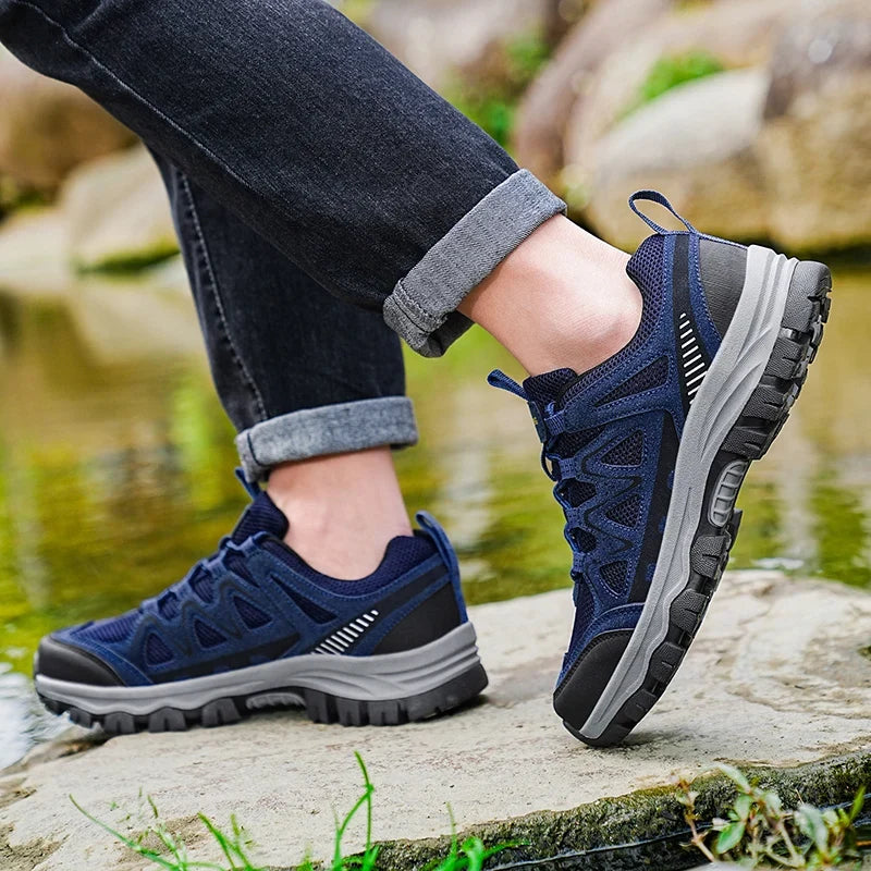 Men'S Hiking Shoes Sports Shoes Classic Design Outdoor Hiking Breathable Lightweight Sports Shoes Autumn New Items 39-48