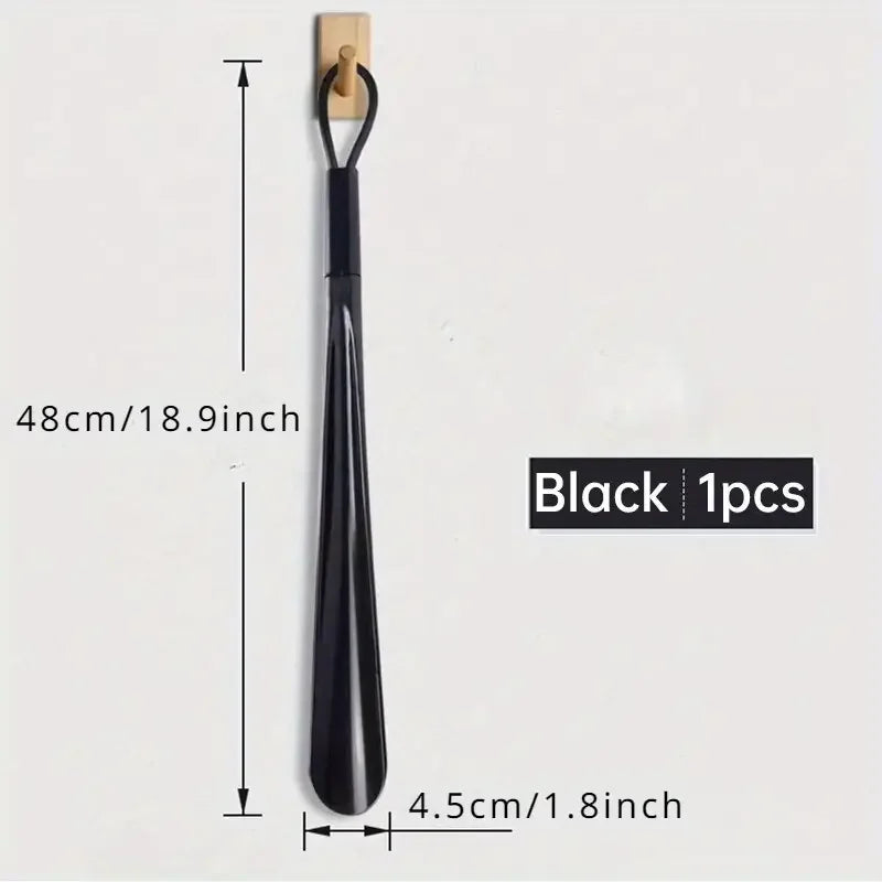 1pc Extra Long Flexible Plastic Shoe Horns Do Not Require Bending