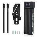 RIDERACE Foldable Bicycle Password Lock Portable Anti-Theft MTB Mountain Bike Scooter Electric E-Bike Road Cycling Folding Locks
