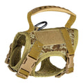 Tactical Cat Harness For Walking Escape Proof Adjustable Pet Vest Harness Soft Mesh With Control Handle For Large Cat Small Dog