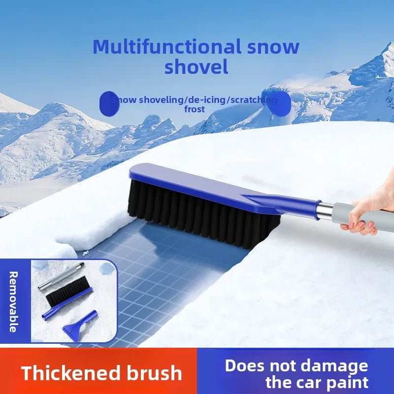 NEW Car multi-functional snow removal shovel two-in-one snow removal brush for winter car ice removal brush
