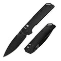 Ks2038 Lightweight Folding Knife - 3.4" EDC Tool Spear Point Blade DuraLock Outdoor Pocket Knife with Reversible Clip for Hunting, Camping