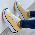Women's New Casual Single Shoes for Women 2024 Autumn Summer Round Head Canvas Solid Color Low Top Large Size Women's Shoes