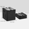 Portable Camping Toilet Foldable Camping Travel Toilet Collapsible Portable Potty for Camping Road Trips Emergency Car Use