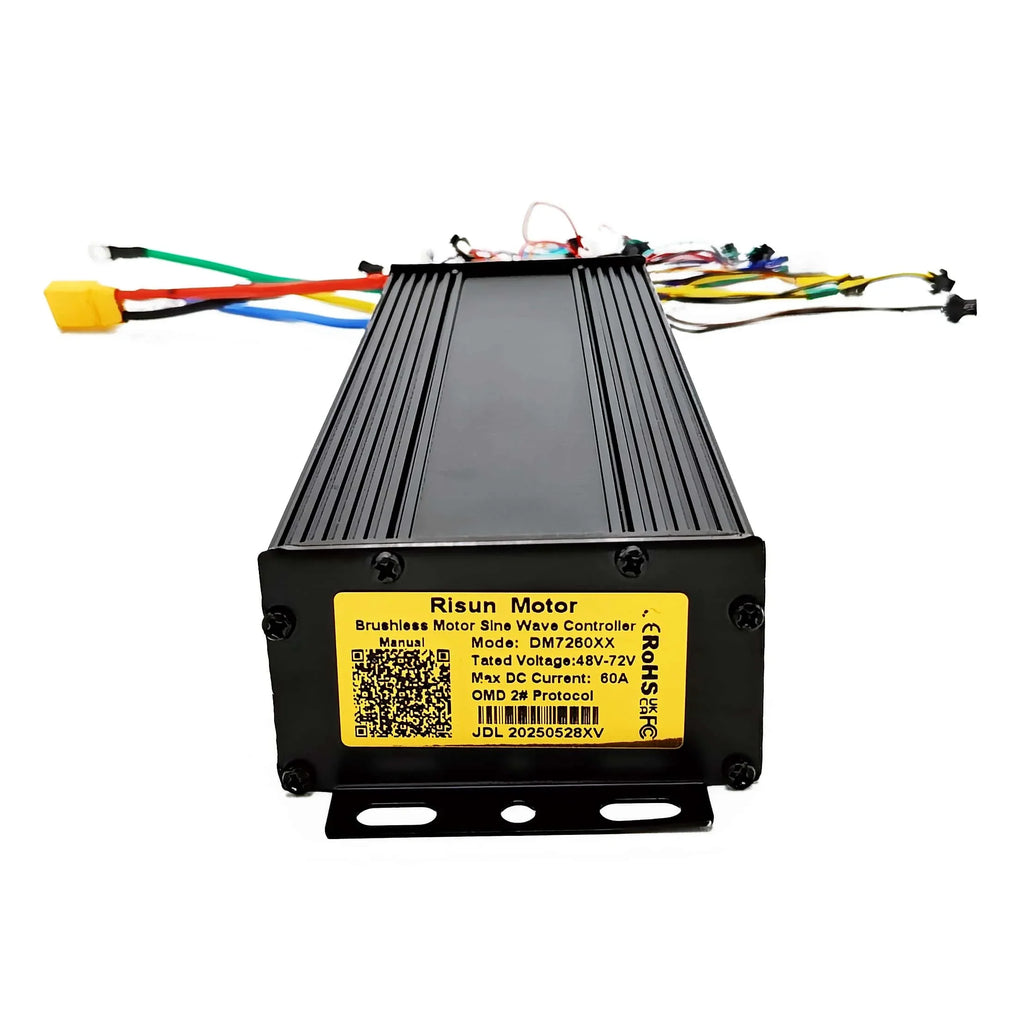 EBike Electric Bike 48V-72V 2000W 3000W 60A 18MOSFET Sine Wave Intelligent Controller