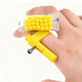 Hidden Mini Plastic Bullet Launcher - Safe Paper Ball Launch Toy Gun, Fun Prank Gadgets & Party Favors for Kids Adults
