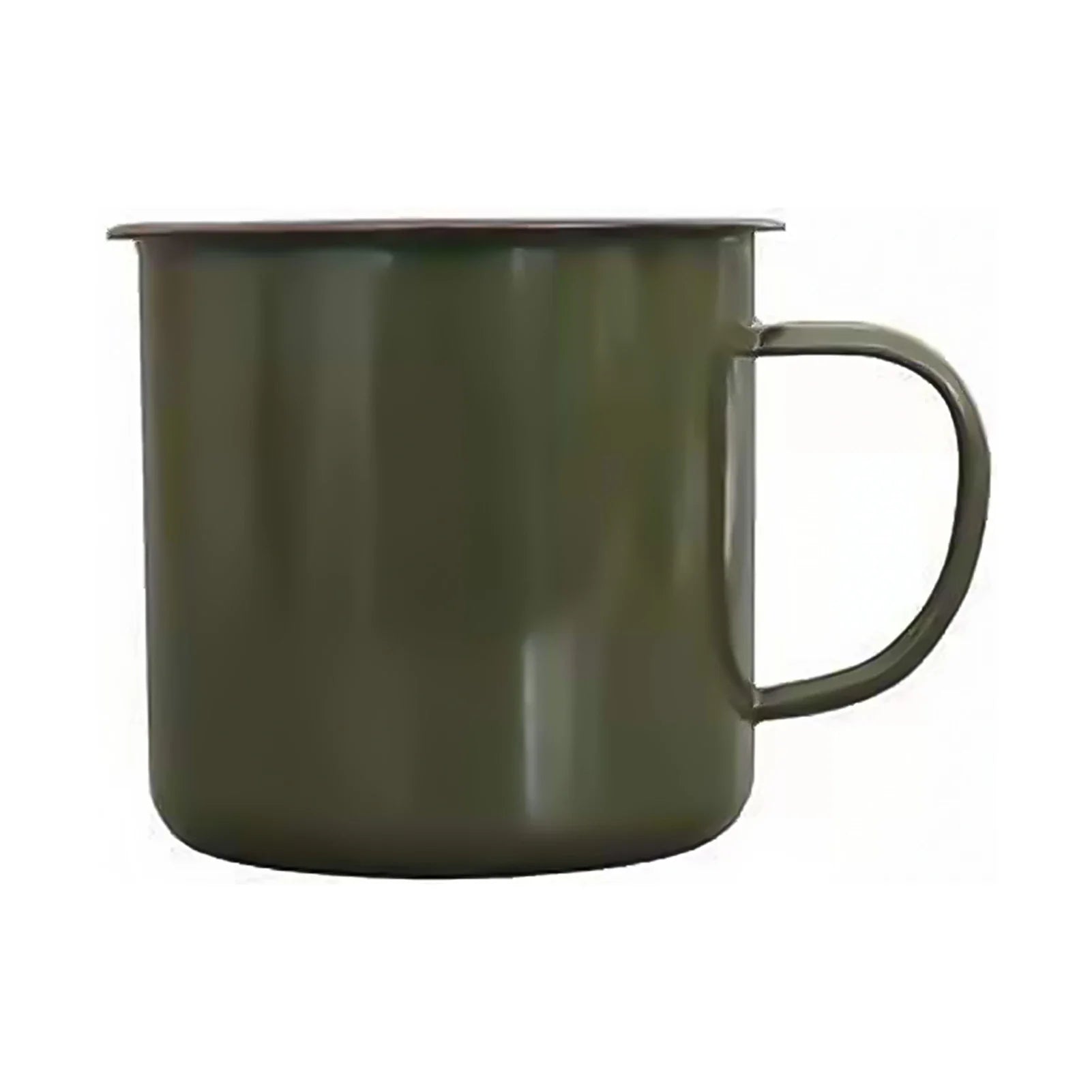 Vintage Enamel Camping Mugs Camping And Picnic Sturdy Iron Enamel Cups Suitable for Picnic Camping Fishing