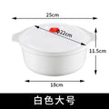 Microwave Oven Special Box Heated Soup Pot Rice Steamed Hot Steamed Buns with Lid Eco-friendly Food Grade Kitchen Tool