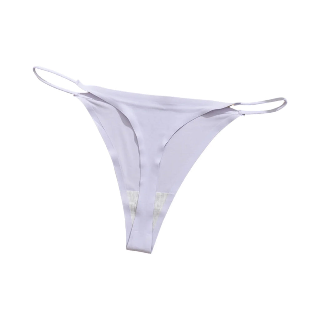 Ice Silk Underwear Trendy Thin Strap Ladies Underwear Plus Size Underwear Lightweight Stretchy Breathable Smooth Soft Underwear