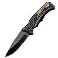 Fine Stainless Steel Folding Pocket with Sharp Edge Multifunctional Utility Tool for Camping BBQ and Outdoor Survival