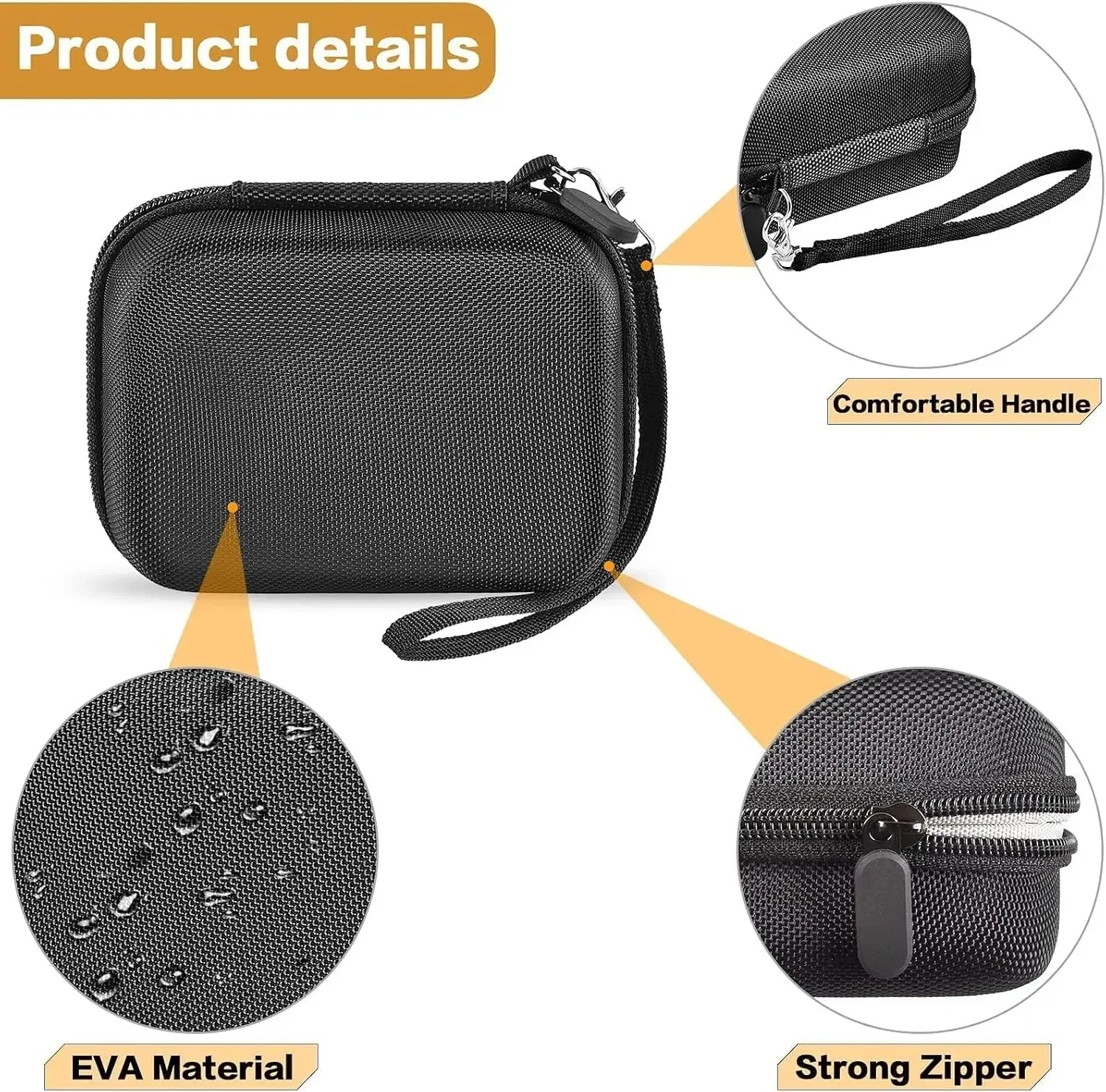 (CASE ONLY) Case Compatible with GL SFT1200/ MT3000/ MT1300/ A1300/ AR750S-Ext Wireless Travel Router, Portable WiFi Storage