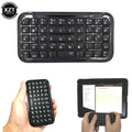 Mini Bluetooth 3.0 Keyboard Rechargeable Slim Travel Size Wireless Keypad Small Portable 49 Keys Keyboard for Tablets Smartphone