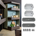 Kitchen Island With 180 360 Degree Rotating Bathroom Adjustable Unit Bookcase Corner Cabinet Multifunctional Storage Shelf