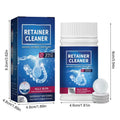 Oral Cleaning Care 100 Tabs Denture Cleaner Tablet Cleansing Tablet For False Tooth Cleaning Tablet For Retainer Fresh Breath