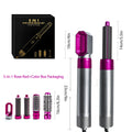 Hairdresser 5-in-1 Hair Clip Curler Hot Air Comb Automatic Curling Comb Straight Comb, Hair Dryer Holiday Gift