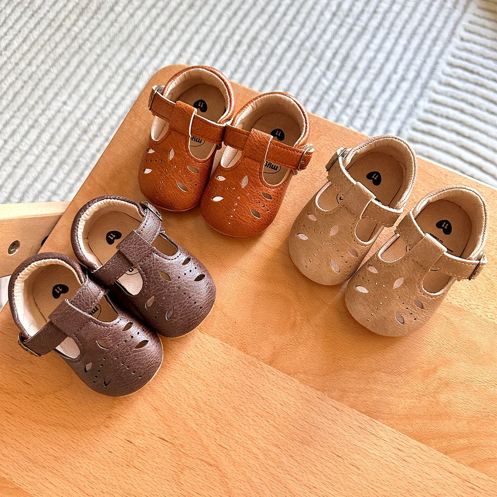 Baby Girls Shoes Multicolour Princess Toddlers Shoes Soft Soled Non-Slip Crib Shoes First Walkers 0-18M