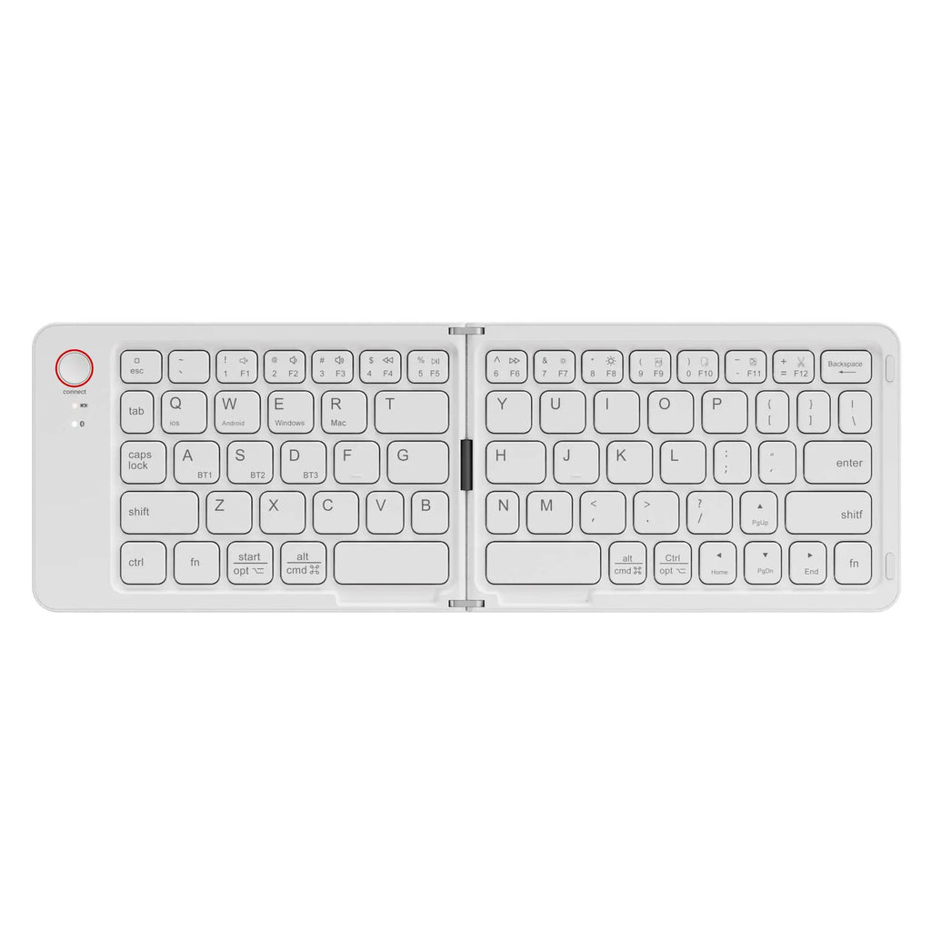 Wireless Keyboard Folding Keyboard Portable Bluetooth Keyboard Foldable Mini Keyboard For Windows Android IOS Laptop Tablet