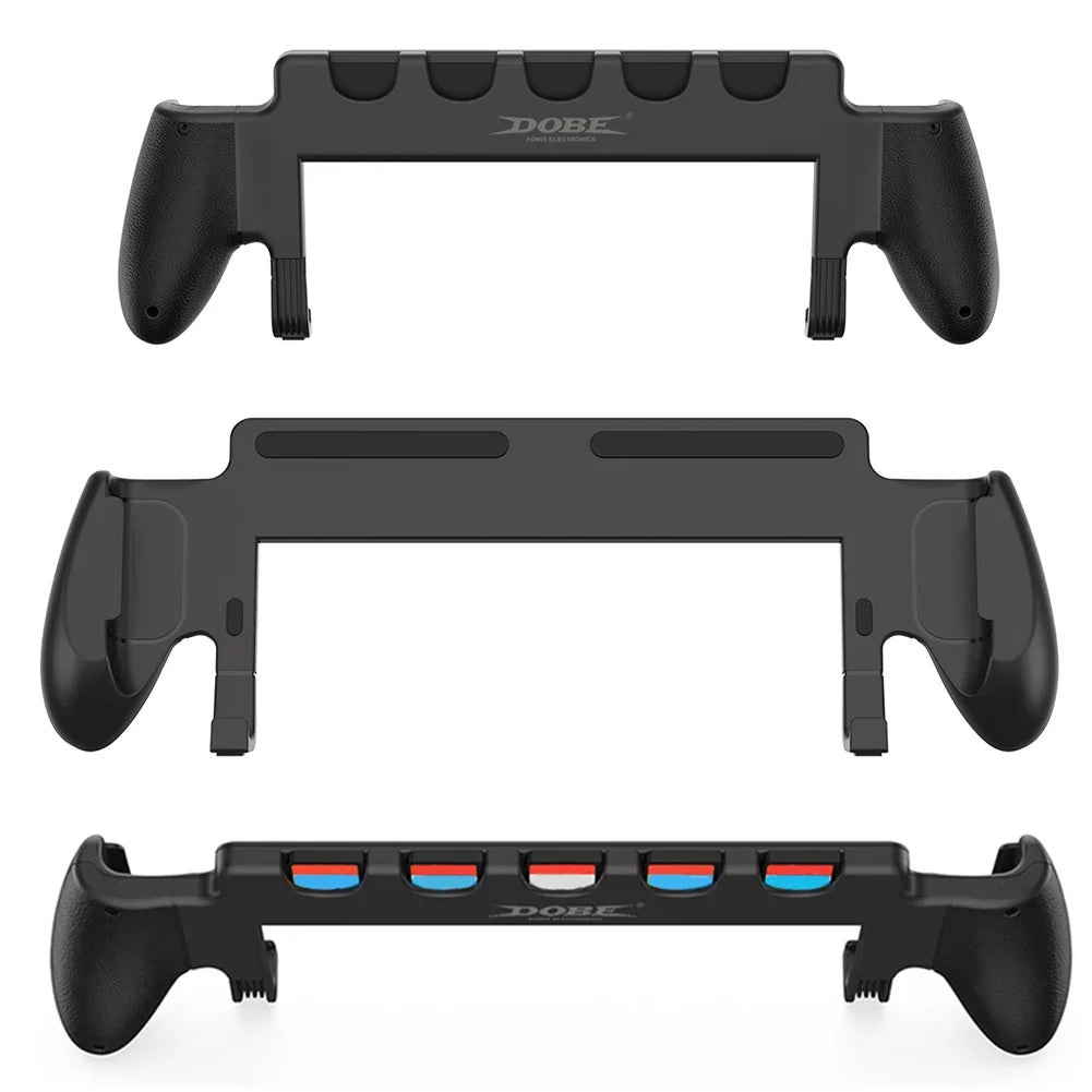 For Switch 2 Grip with Stand Comfortable & Ergonomic Grip Holder 5 Game Slots Anti Slip Hand Grip Stand