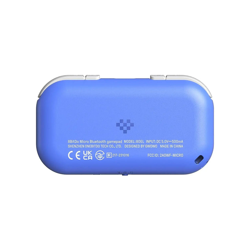 8Bitdo Micro Bluetooth Gamepad Pocket-sized Mini Game Controller for Switch, Android, and Raspberry Pi, Supports Keyboard Mode