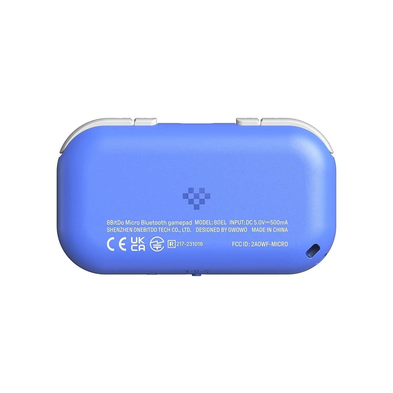 8Bitdo Micro Bluetooth Gamepad Pocket-sized Mini Game Controller for Switch, Android, and Raspberry Pi, Supports Keyboard Mode