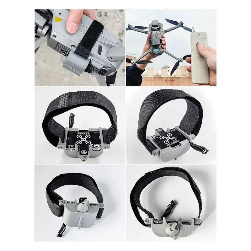 【Shop Now】Universal Drone Payload Delivery Transport Airdrop Transport Device For DJI Mini2/Mini/SE/Air/Air2/DJI Series