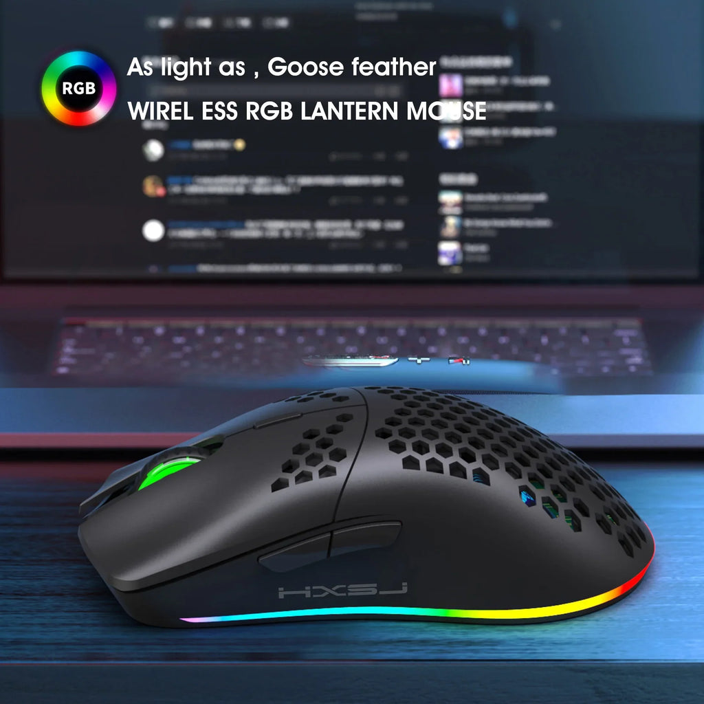 Wireless Bluetooth Keyboard and Mouse Combo, 60% Compact Design, 2.4GHz, White Gamer Set for PC