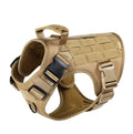 Dog Tactical Harness Vest Pet Dog Harness for Medium Large Dogs  Reflective Dog Harness No Pull with Durable Soft Handle