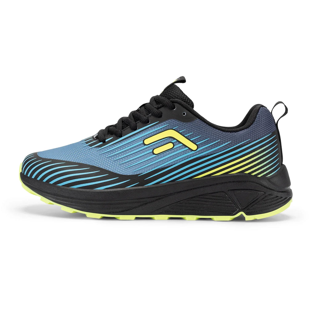 Fitville Trail Sports Shoes Breathable Wide Running Shoes For Men Sneakers Soft Cushioning Jogging Shoes for Relif Foot Pain