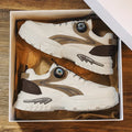 2025 Autumn New Men's Versatile High-Top Trendy Thick-Soled Running Shoes Breathable Casual Trendy Shoes